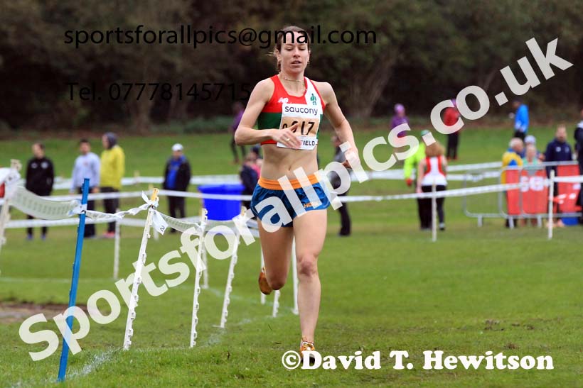 Senior Women, 2022 National Cross Country Relays, Berry Hill Park, Mansfield.  Photo: David T. Hewitson/Sports for All Pics